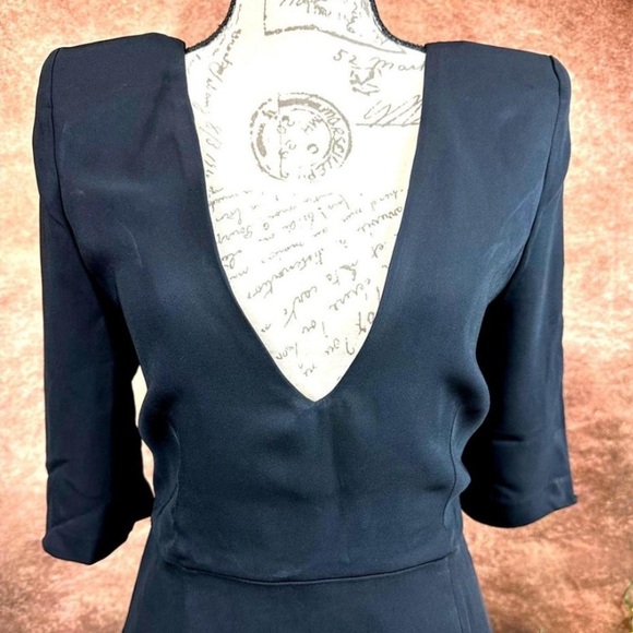 Lita by Ciara Black Sculptural Mini Luxury Designer Dress | NEW/NWT!! 🖤🖤 - Picture 8 of 10